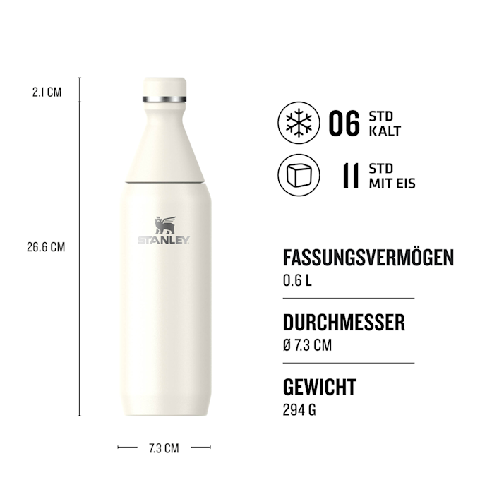 Stanley The All Day Slim Bottle 0.6L beige 90587 4
