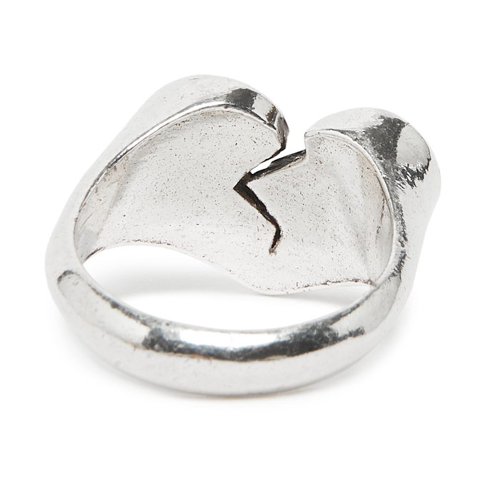 TwoJeys Broken Heart Ring argent 85940 3