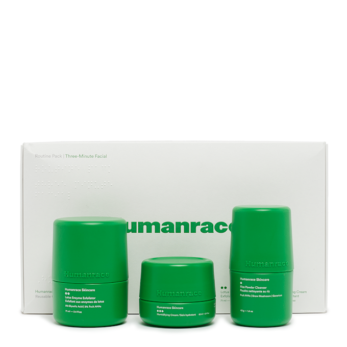 Humanrace Routine Pack: Three Minute Facial green 90290 1