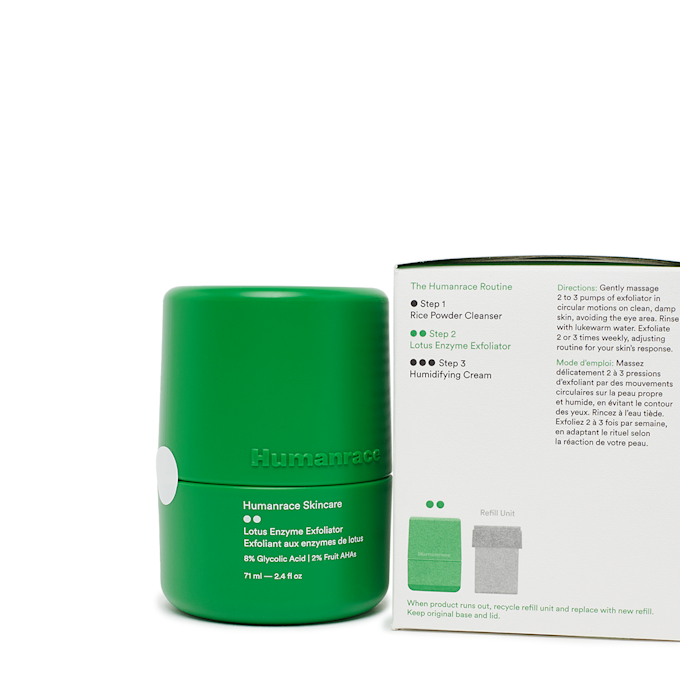 Humanrace Lotus Enzyme Exfoliator grün 91061 2