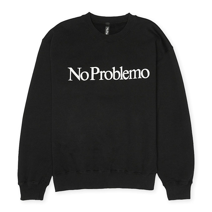 No Problemo Crewneck Sweatshirt noir 85085 1