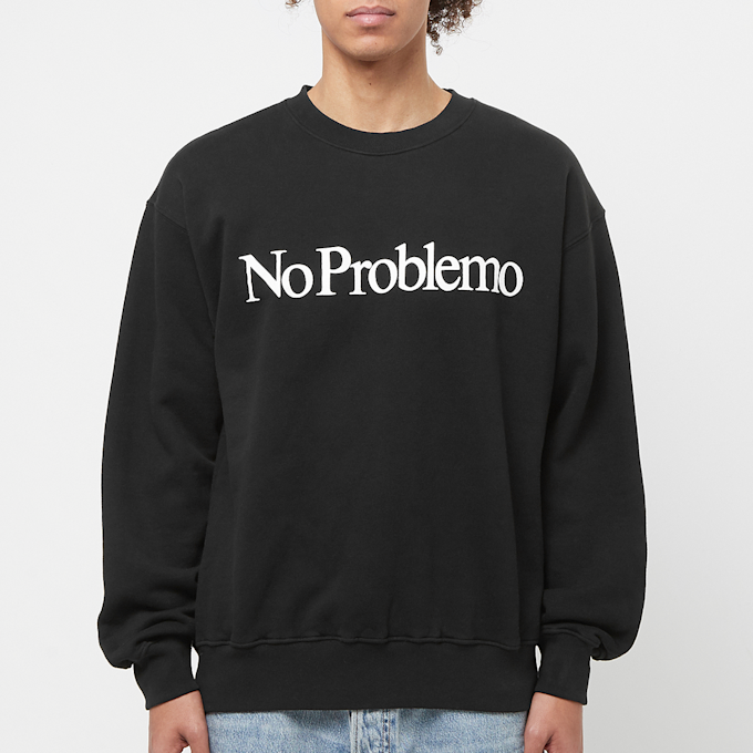 No Problemo Crewneck Sweatshirt noir 85085 2