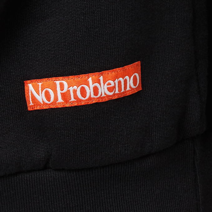 No Problemo Mini Kruger Embroidered Hoodie schwarz 85088 6