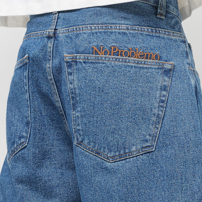 No Problemo Denim Loose Fit Short blau 85089 6