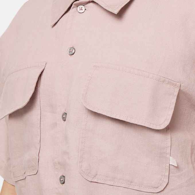 Dickies Linen Shortsleeve Work Shirt lichtroze 86956 5