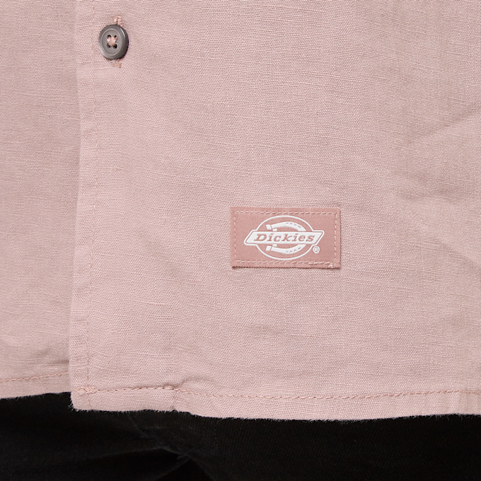 Dickies Linen Shortsleeve Work Shirt light pink 86956 6