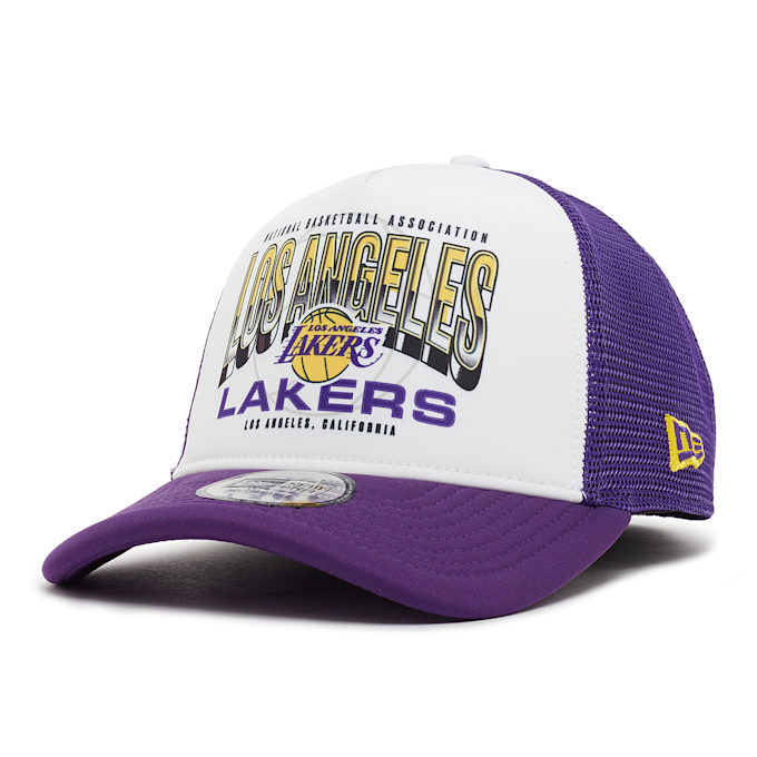 New Era NBA Team Colour Trucker Los Angeles Lakers pourpre 90673 1