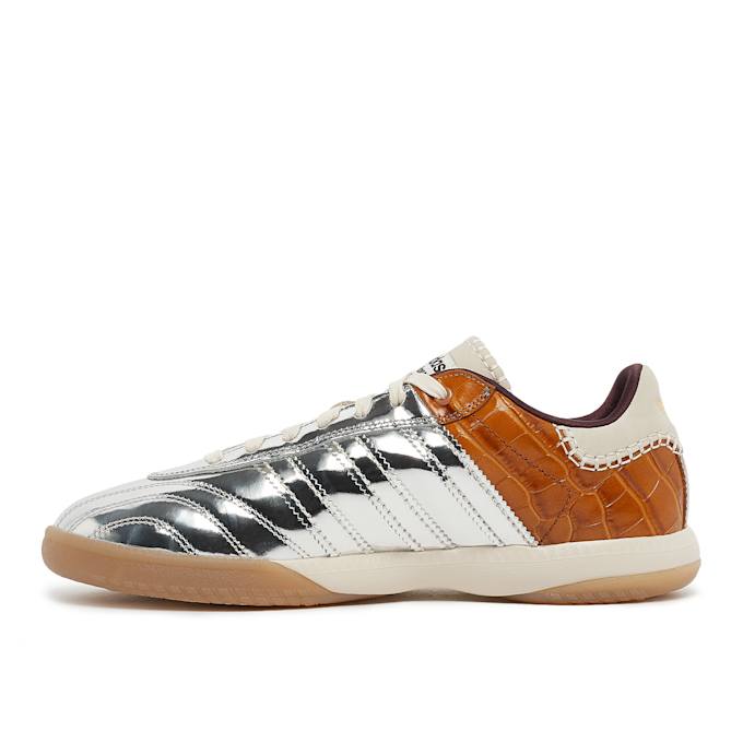 adidas Originals x Wales Bonner Samba Millennium "Silver Metallic Yellow Croc" yellow 84632 3