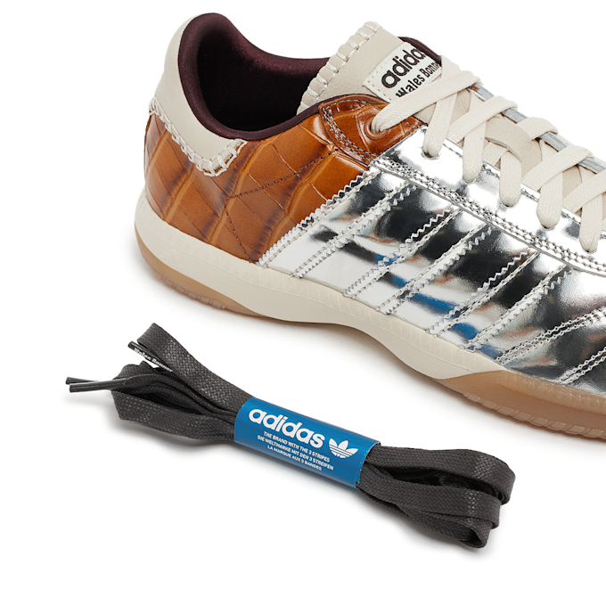 adidas Originals x Wales Bonner Samba Millennium "Silver Metallic Yellow Croc" yellow 84632 7