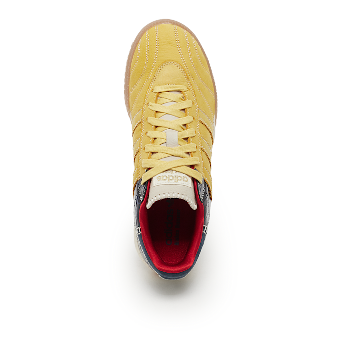 adidas Originals x Wales Bonner Samba Millennium "Fade Gold Navy Croc" yellow 85110 4