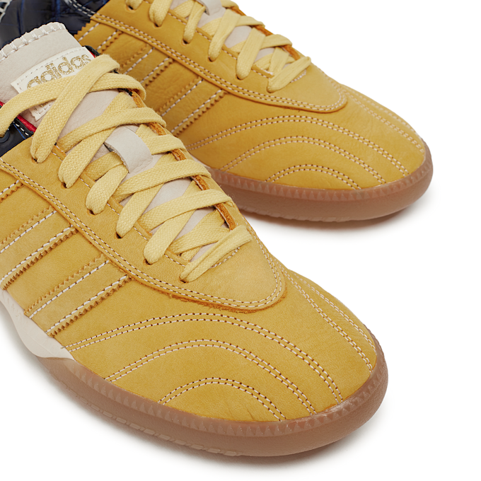 adidas Originals x Wales Bonner Samba Millennium "Fade Gold Navy Croc" yellow 85110 7