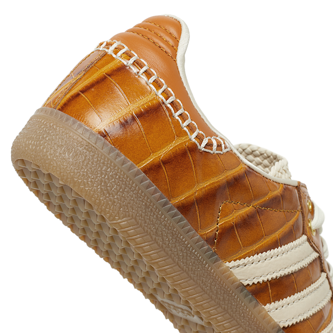 adidas Originals x Wales Bonner Samba "Navy Croc" brun 85106 5
