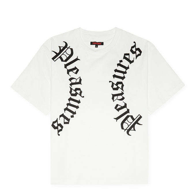 Pleasures Harness Heavyweight T-Shirt weiß 89619 1