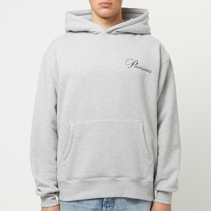 Pleasures Cafe Hoodie grey 88206 2
