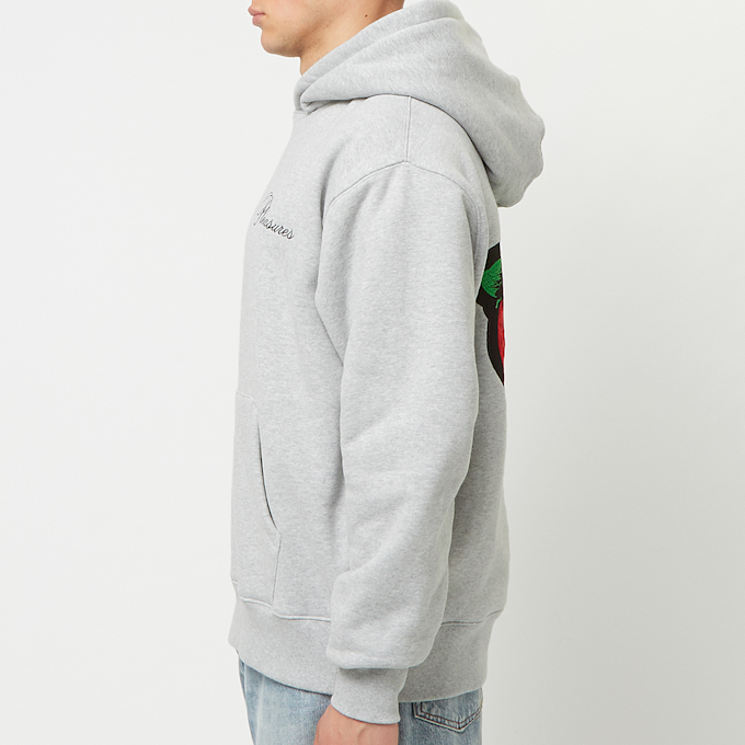 Pleasures Cafe Hoodie grey 88206 3