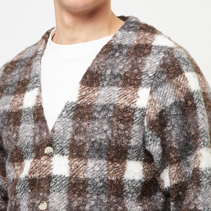 Pleasures Graham Cardigan grey 88207 5