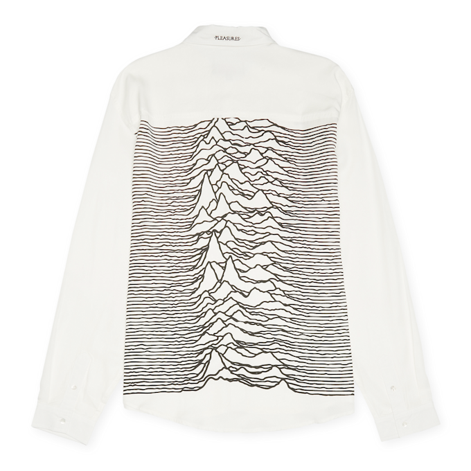 Pleasures Nothing Button Down blanc 86966 1