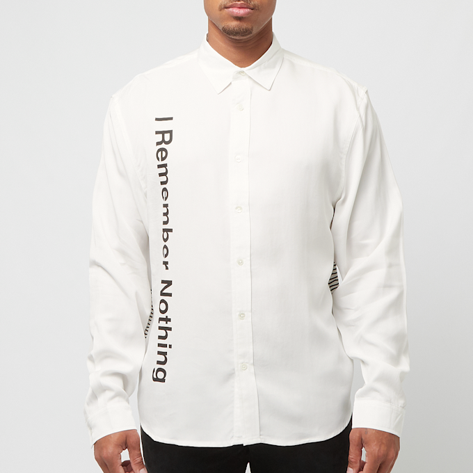 Pleasures Nothing Button Down blanc 86966 2