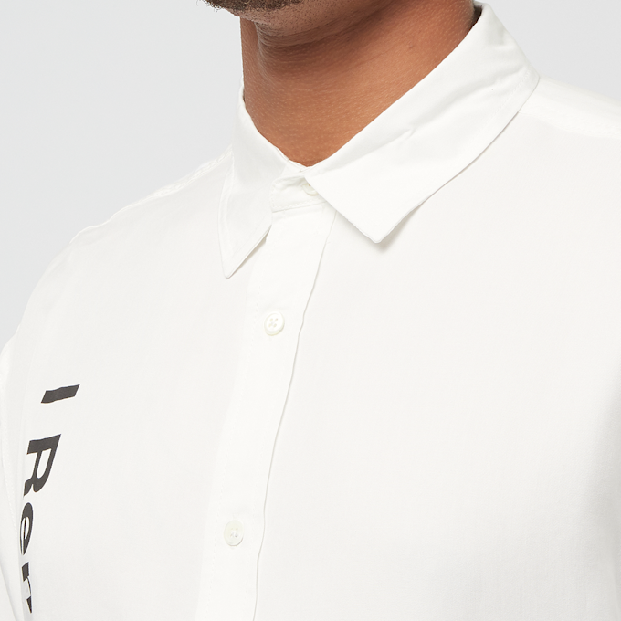 Pleasures Nothing Button Down blanc 86966 7