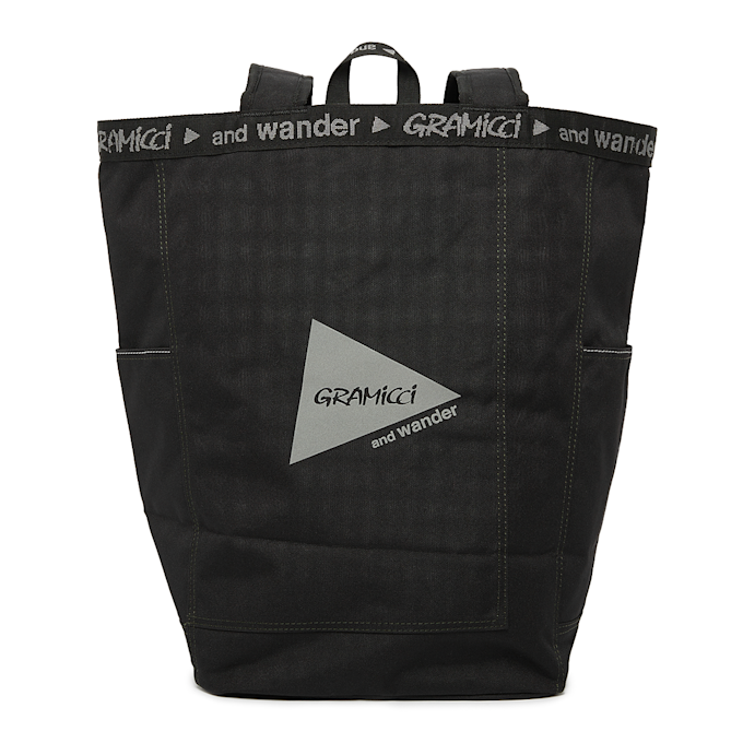 Gramicci x And Wander Multi Patchwork 2Way Pack black 90521 1