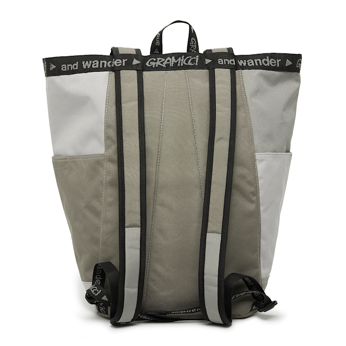 Gramicci x And Wander Multi Patchwork 2Way Pack beige 91067 3