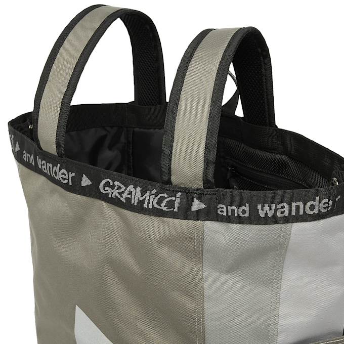 Gramicci x And Wander Multi Patchwork 2Way Pack beige 91067 5