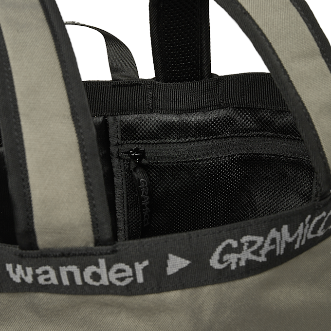Gramicci x And Wander Multi Patchwork 2Way Pack beige 91067 6