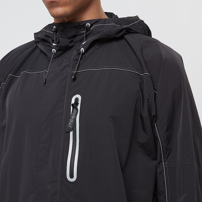 Gramicci x And Wander Patchwork Wind Hoodie black 90522 5