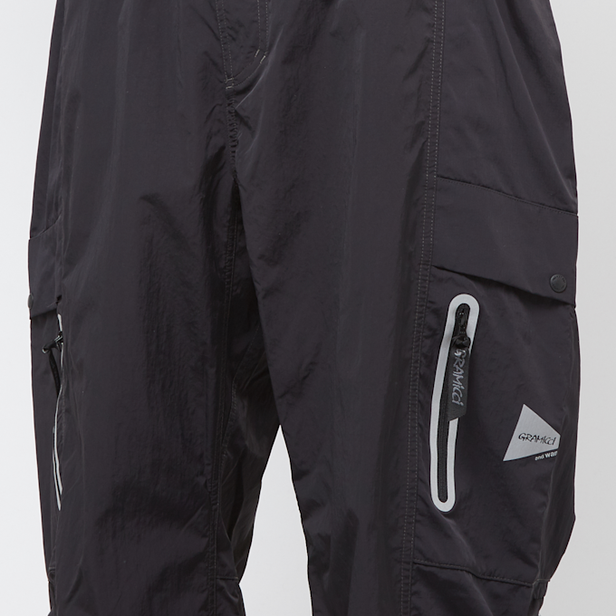 Gramicci x And Wander Patchwork Wind Pant schwarz 89050 6