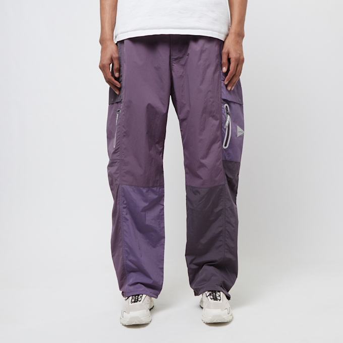 Gramicci x And Wander Patchwork Wind Pant pourpre 89049 2