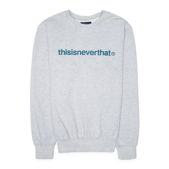 thisisneverthat T-Logo LT Crewneck grey 85128 1