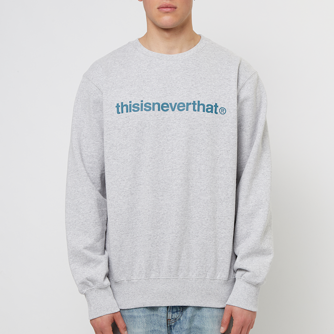 thisisneverthat T-Logo LT Crewneck grey 85128 2