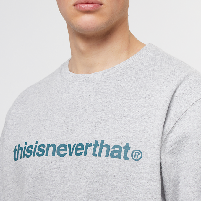 thisisneverthat T-Logo LT Crewneck grey 85128 5