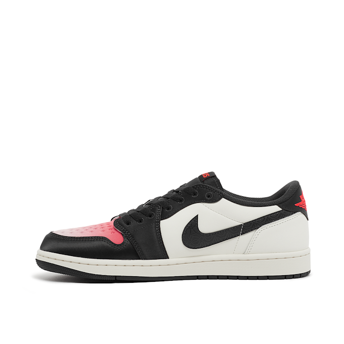 Jordan x PSG Wmns Air Jordan 1 Low OG "Pink Oxford" black 85132 3