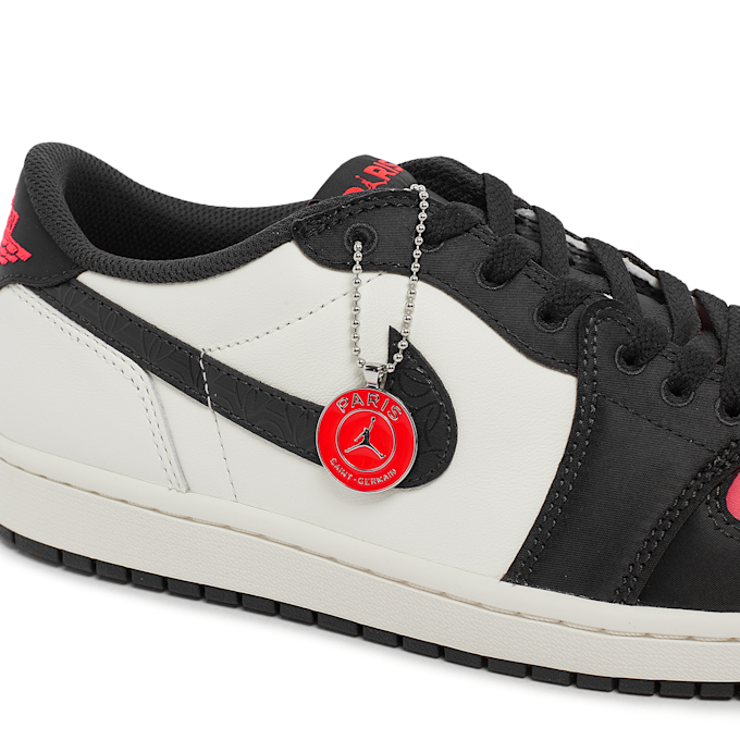 Jordan x PSG Wmns Air Jordan 1 Low OG "Pink Oxford" black 85132 8
