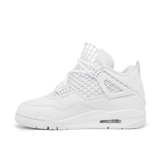 Jordan Wmns Air Jordan 4 NET "White" white 87622 3