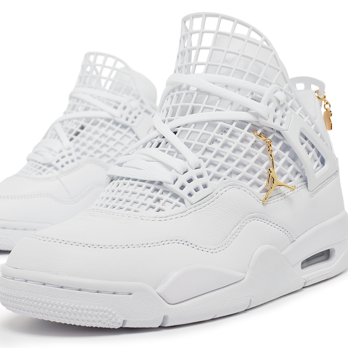 Jordan Wmns Air Jordan 4 NET "White" white 87622 6