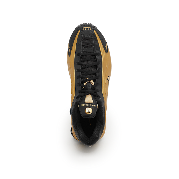 Nike Wmns Shox R4 "Metallic Gold" zwart 86727 4