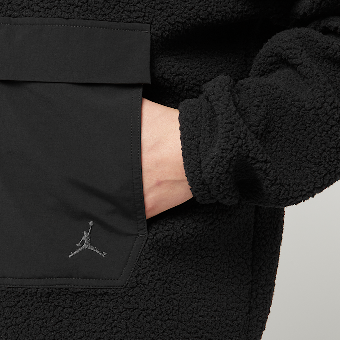 Jordan Flight Sherpa Hoodie black 90681 5