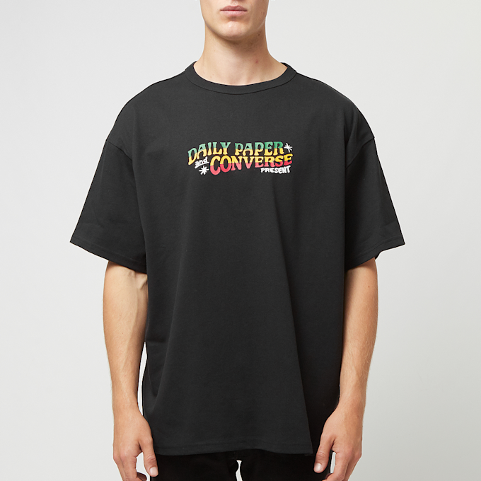 Converse x Daily Paper T-Shirt schwarz 85170 2