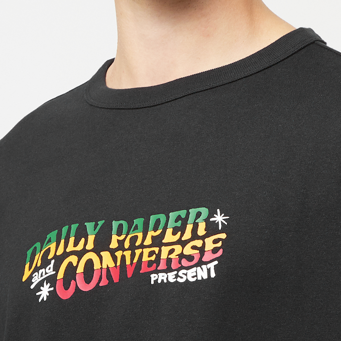 Converse x Daily Paper T-Shirt schwarz 85170 5