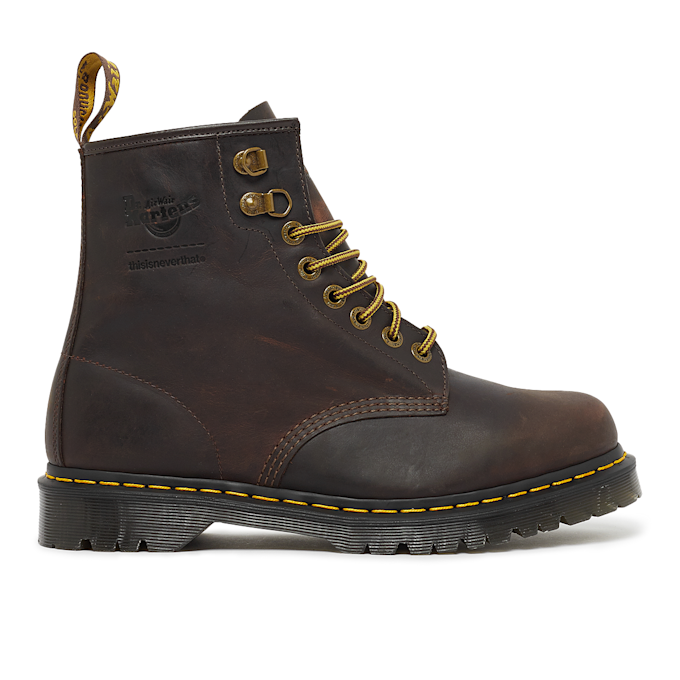 Dr. Martens x thisisneverthat 1460 Waxed Full Grain Leather brun 89337 2