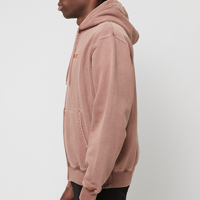 BoTT Pigment Dyed Zip Hoodie brown 88251 3