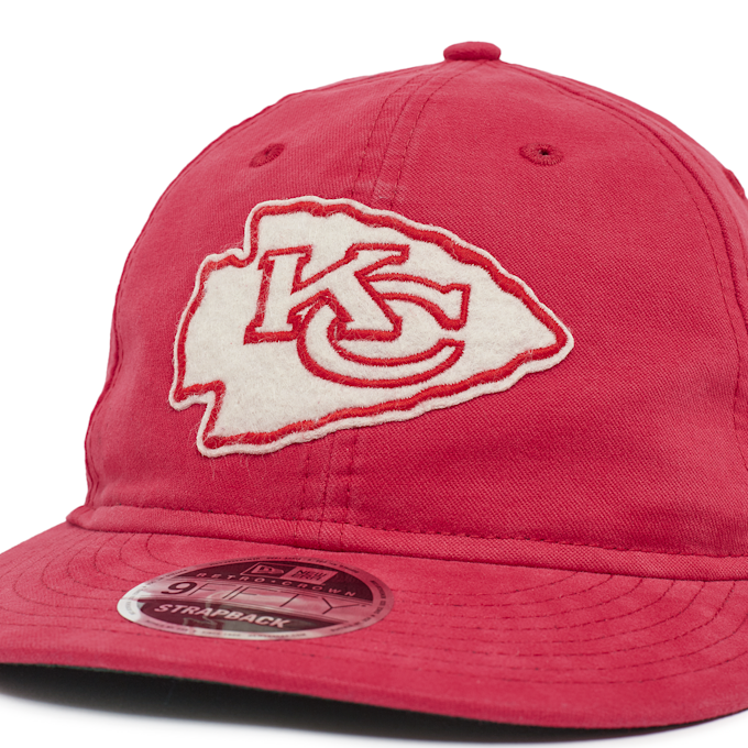 New Era Kansas City Chiefs Canvas Felt Logo Cap red 86377 4