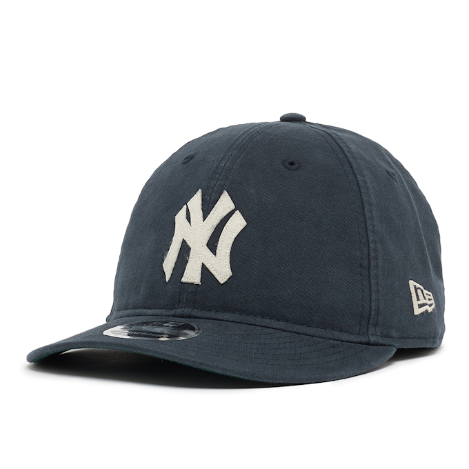 New Era New York Yankees Canvas Felt Logo Cap blau 91048 1