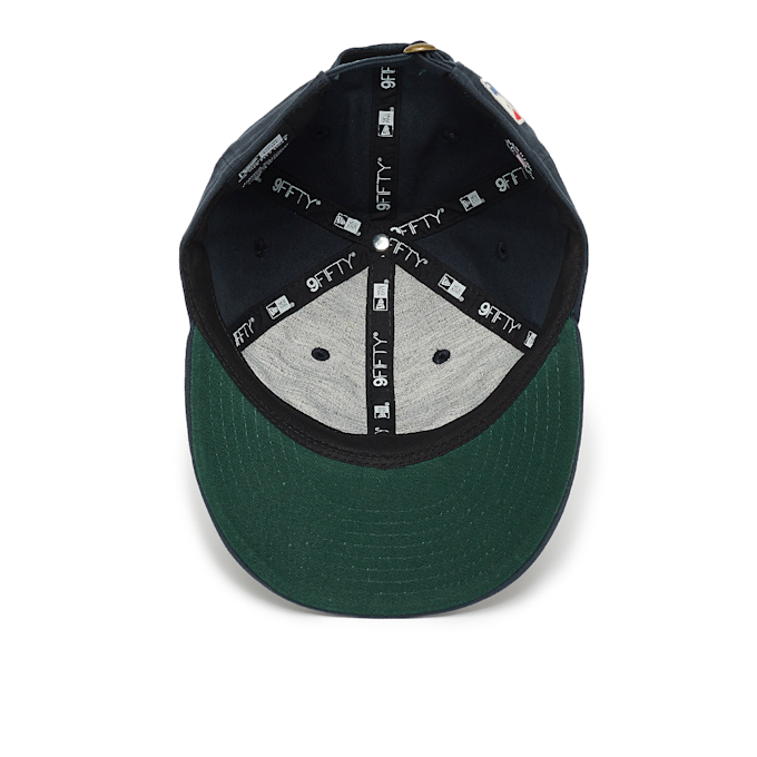 New Era New York Yankees Canvas Felt Logo Cap blue 91048 3