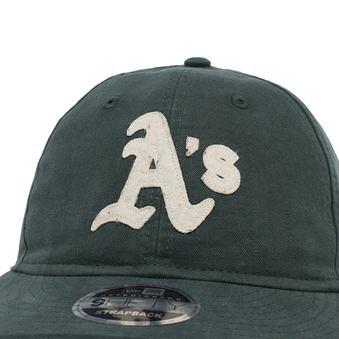 New Era Oakland Athletics Canvas Felt Logo Cap green 89453 4