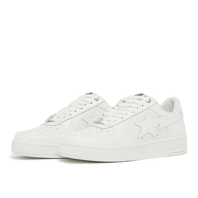 A Bathing Ape Bape Sta #3 M3 white 87058 1