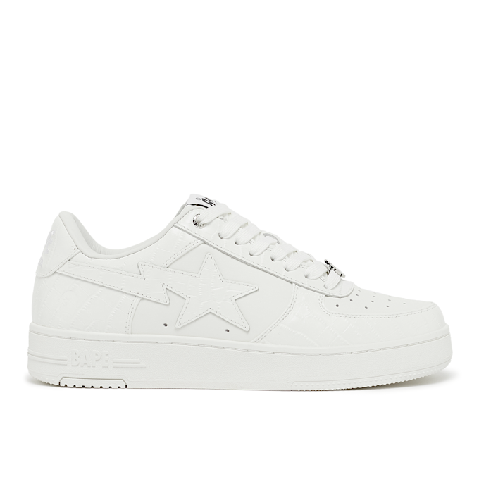 A Bathing Ape Bape Sta #3 M3 white 87058 2