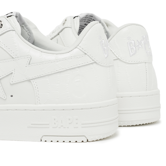 A Bathing Ape Bape Sta #3 M3 white 87058 5